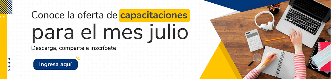 24/7: Agenda de Capacitaciones Virtuales del Mes